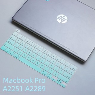 Miếng bọc bàn phím máy tính bằng silicon nguyên chất us enter cho macbook pro 13.3 m1 a2338 a2289 a2251 pro16 a2141