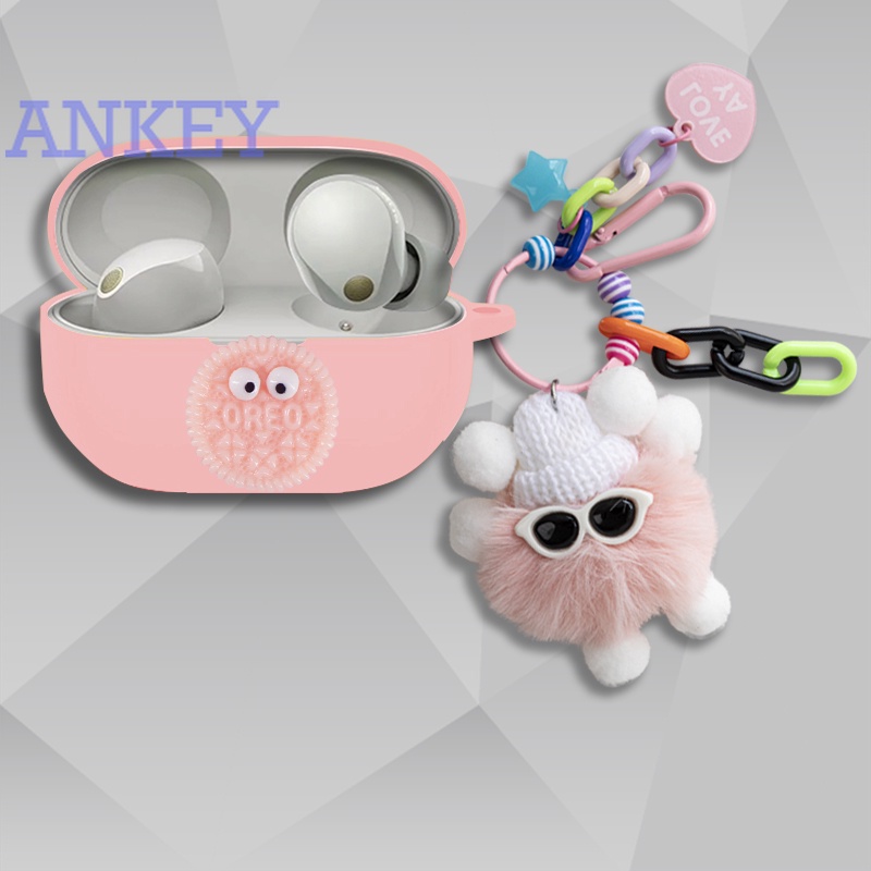 For Sony WF-1000XM5 WF-1000XM4 WF-1000XM3 Case Protective silicone xm3 xm4 xm5 1000XM4 1000XM5 Cute Cartoon Covers Bluetooth Earphone Shell Headphone