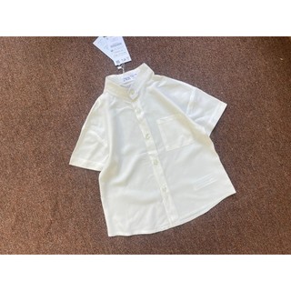 Áo sơ mi trắng Zara bé trai