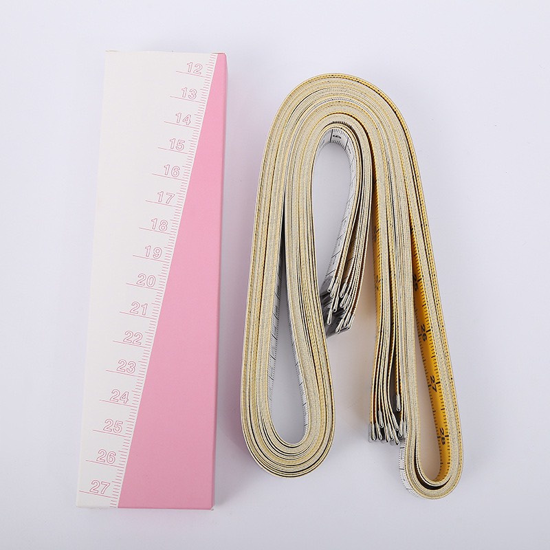 Thước Dây Đức 2 MÀU VÀNG, TRẮNG 2 mặt INCH và CM dài 150cm dùng đo cắt may