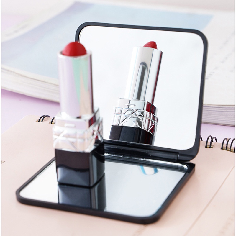 Gương nhỏ để mang theo bên bạn gương gấp cầm tay hai mặt mini ydea yr