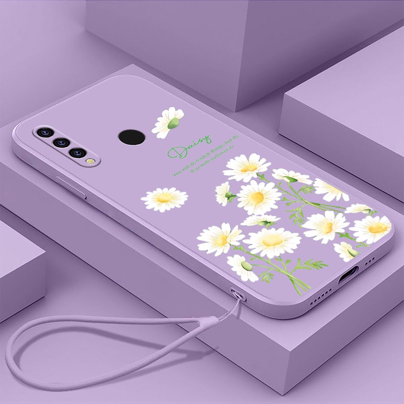 ốp lưng Huawei P30 lite p20 Lite huawei p20 p30pro vỏ điện thoại daisy nhỏ cạnh thẳng toàn bộ ống kí