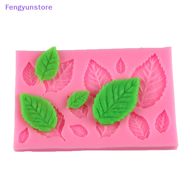 Khuôn hình lá phong silicone lá bánh trang trí bánh quy kẹo mềm khuôn làm bánh vn