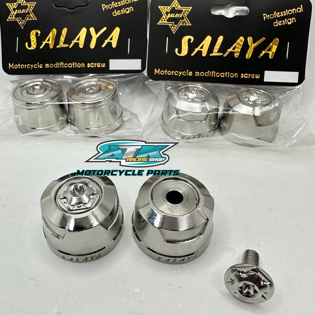 Gù lõm salaya chính hãng cho xe AB AirBlade Vario 160 và xe Vision đời mới 2021-2023 full phụ kiện