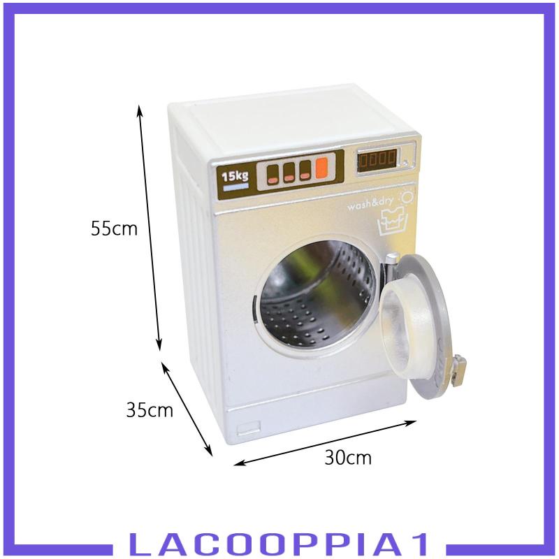 Lahomia búp bê máy giặt nhà thiết bị gia dụng nhỏ 12 đồ chơi giáo dục trẻ em thực tế giả vờ đồ chơi cho quà tặng sinh nhật trẻ em mẫu giáo