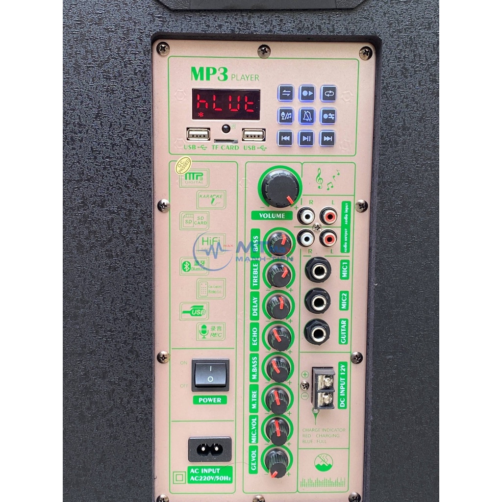 Loa Kéo AT T12 - Bass 30 Kèm 2 Micro Không Dây Cực Hay. Âm thanh đỉnh cao, sắc nét và vô cùng sống động...