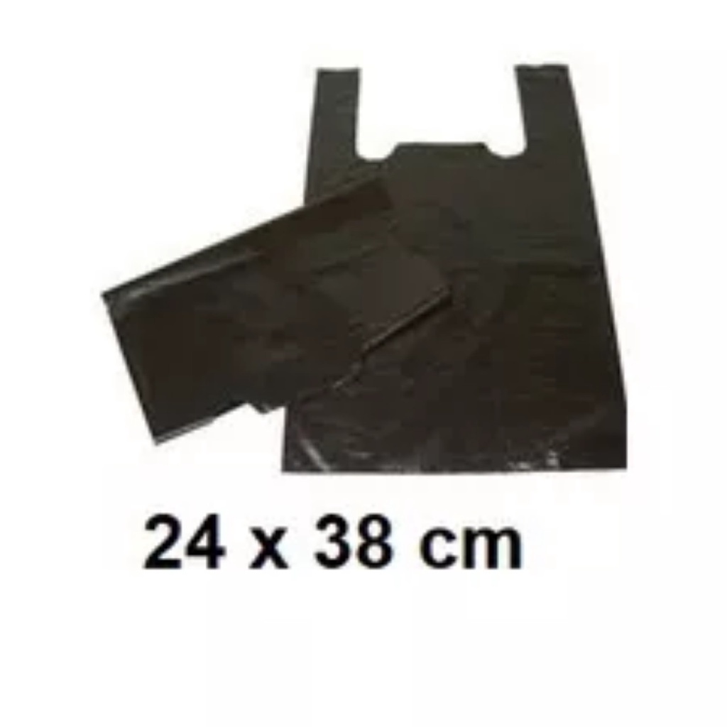 Túi nilong đen  bóng đẹp, dẻo, dai, túi xốp đen, túi 2 quai không hôi dùng gói hàng, đựng rác thân thiện mt