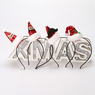 Bờm Cài Tóc Hình Nón Ông Già Noel
