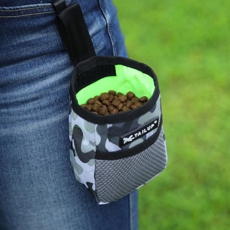 Pet dog puppy training treat snack bait pet feed pocket pouch vâng lời nhanh nhẹn túi đựng thức ăn túi snack phần thưởng túi thắt lưng
