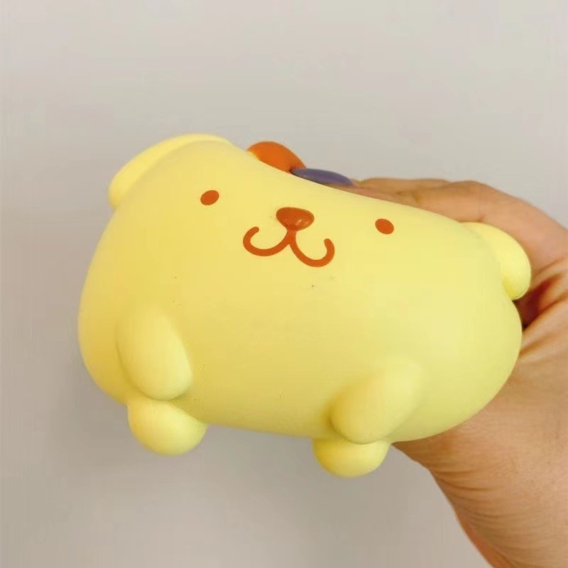 Đồ chơi giảm căng thẳng sanrio hello kitty cinnamoroll kuromi rebound decompression doll kawaii finger press vent relief toys quà tặng