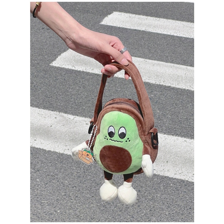 Túi búp bê bơ nữ túi đeo vai cầm tay sang trọng túi đeo chéo búp bê hoạt hình nhật bản