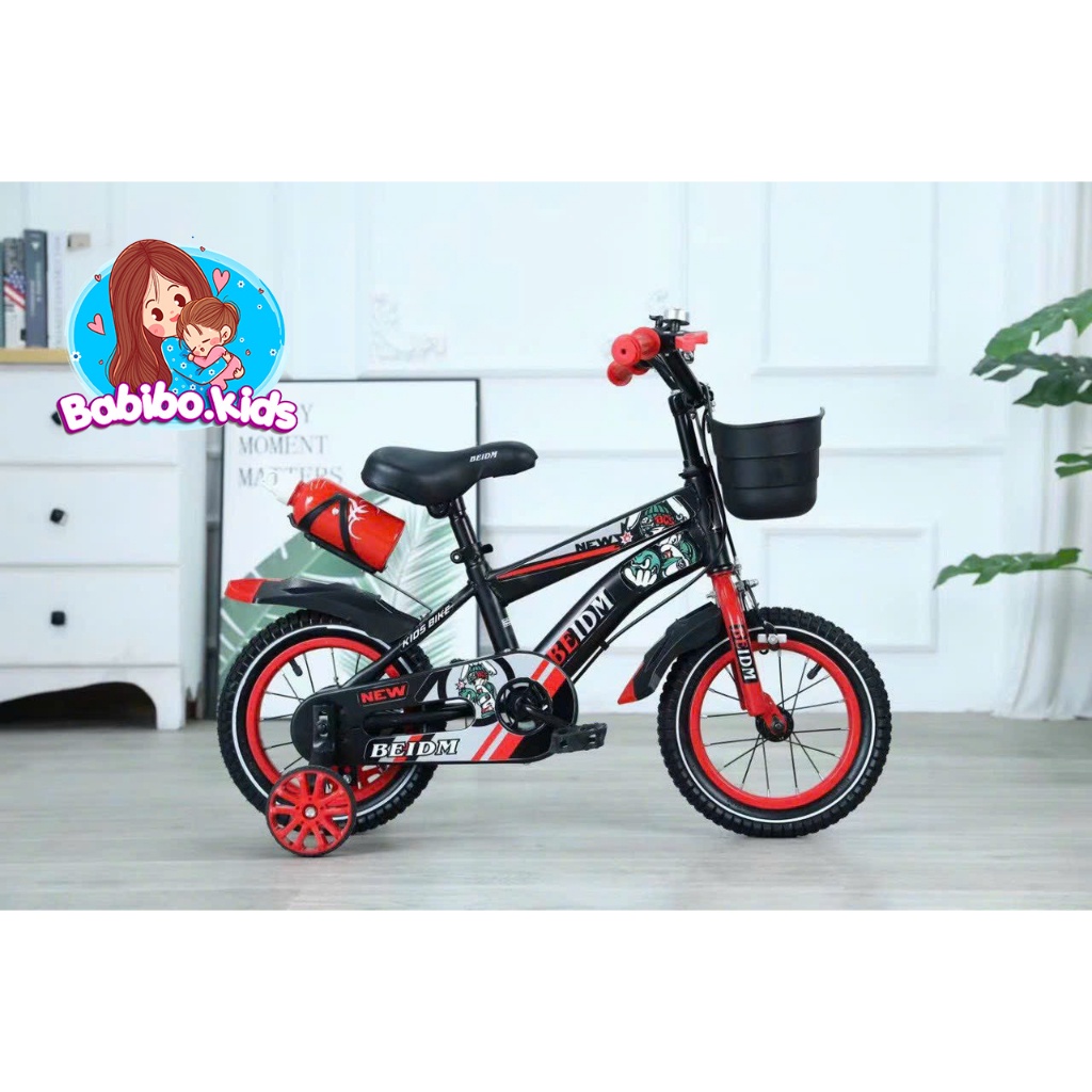 Xe đạp cho bé, xe đạp trẻ em BABIBO.KIDS 12DM cho bé từ 2-10 tuổi