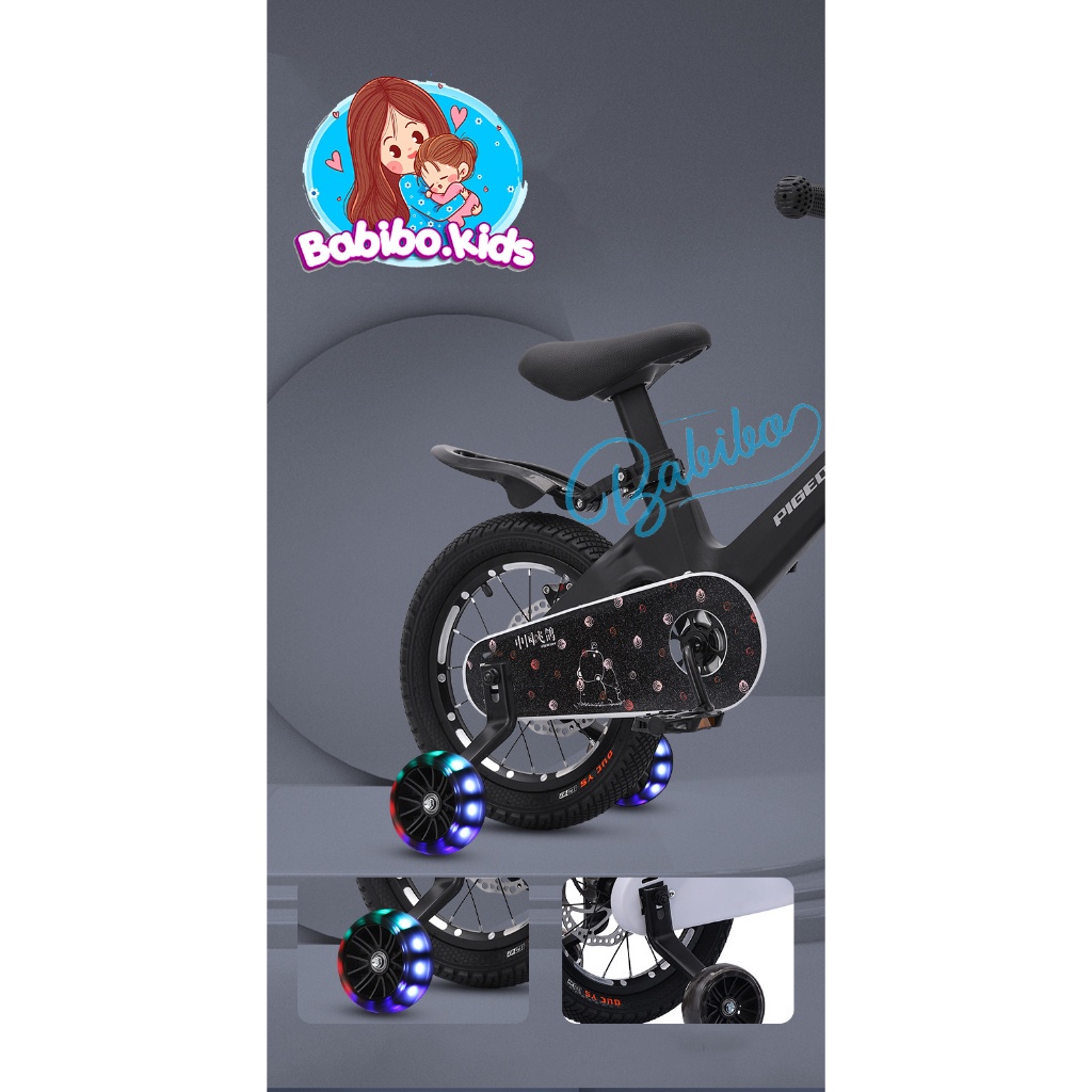 Xe đạp trẻ em, xe đạp BABIBO KIDS cho bé từ 4 đến 12 tuổi
