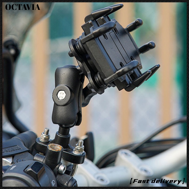 At xe máy giá đỡ điện thoại di động xe đạp giá đỡ định vị gps tay lái / giá đỡ gương bên