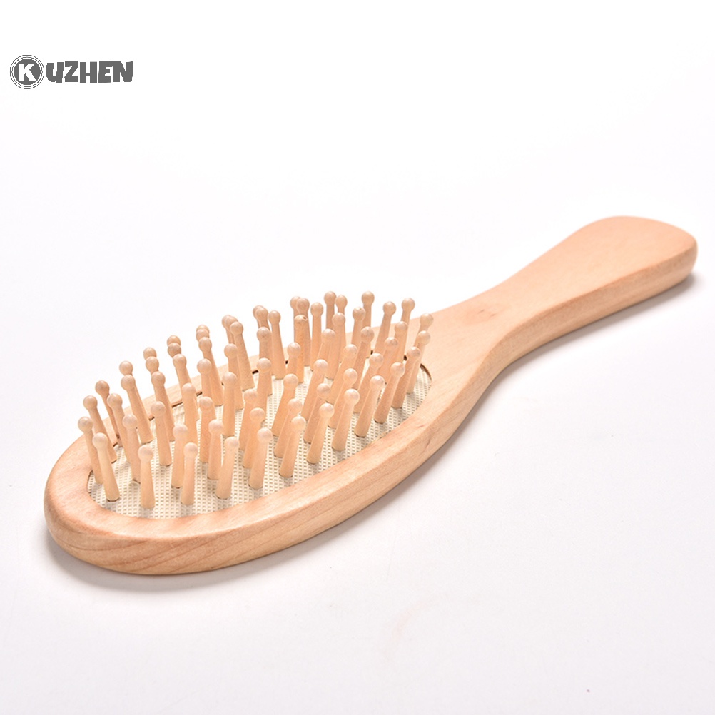 Kuzhen paddle chăm sóc tóc bàn chải massage lược da đầu giải tỏa căng thẳng eco beauty tool hot