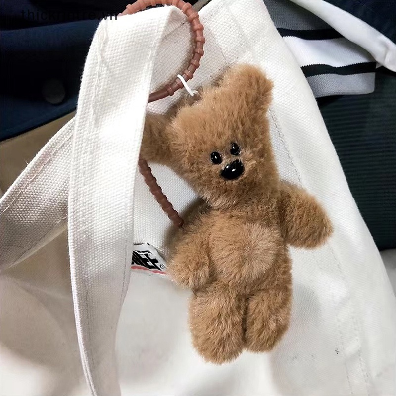 Thi squeak keychain mặt dây chuyền phim hoạt hình búp bê sang trọng dễ thương đồ chơi kawaii túi nhồi bông mềm ch đồ trang trí cho trẻ em quà tặng vn