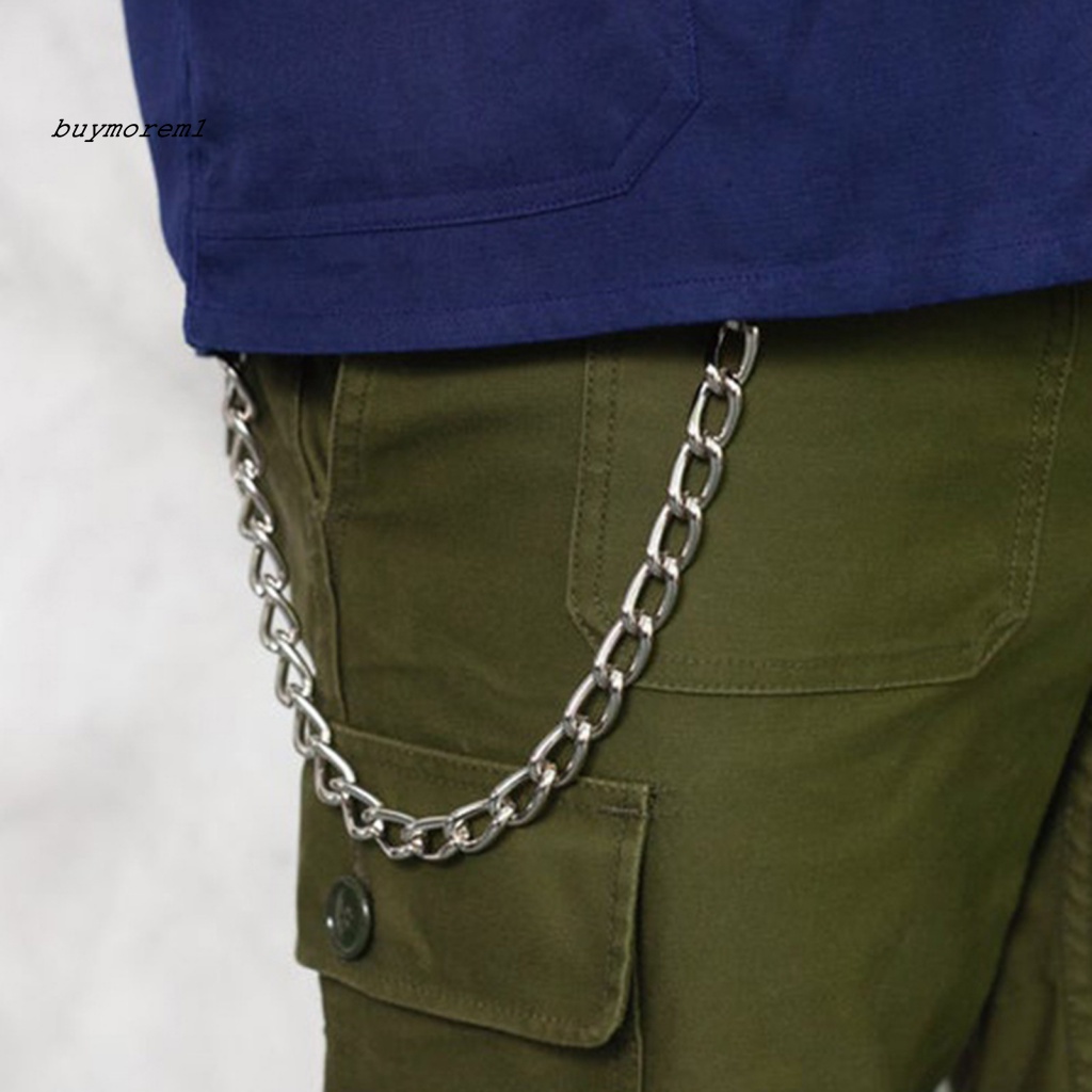 Buym anti-break waist chain phụ kiện trang sức quần âu nam túi chuỗi dày