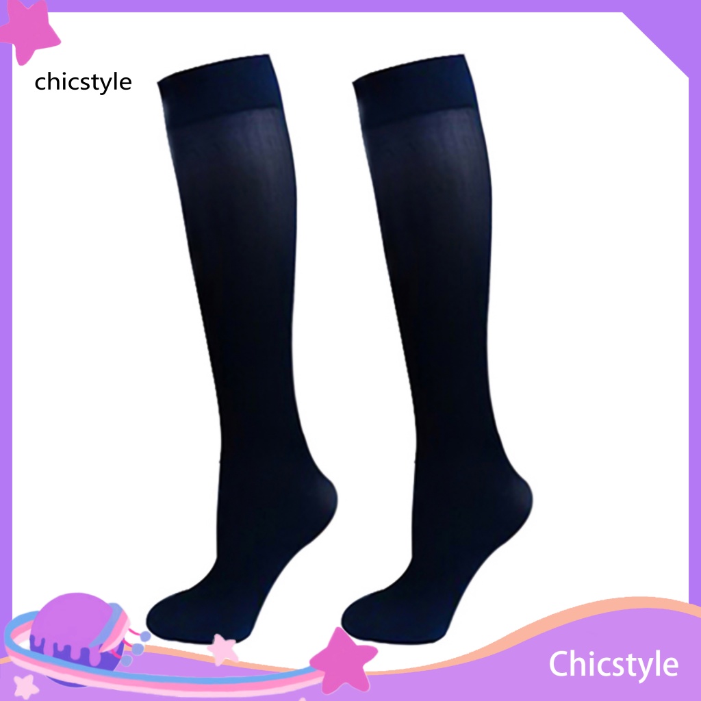 Vớ hỗ trợ chân thoáng khí sang trọng cho bà bầu màu rắn hỗ trợ chân vớ hỗ trợ bắp chân