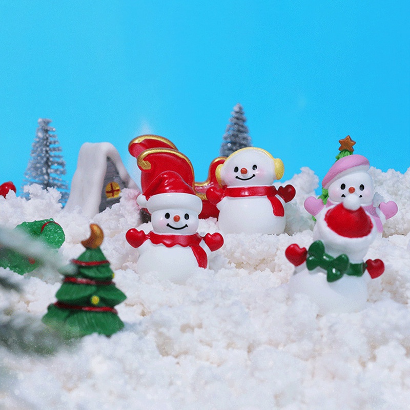 Ông Già Noel Người Tuyết Để Bàn Trang Trí Giáng Sinh