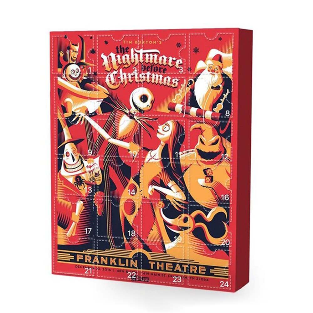 24-hour Halloween Countdown Calendar Blind Box A/B/C Collection Blind Box Gift