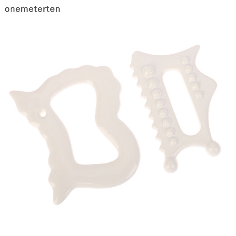 Rten ceramic scraping board full body scraping plate facial gua sha tool acupoint massager cầm tay giảm béo tĩnh điện miễn phí di động n