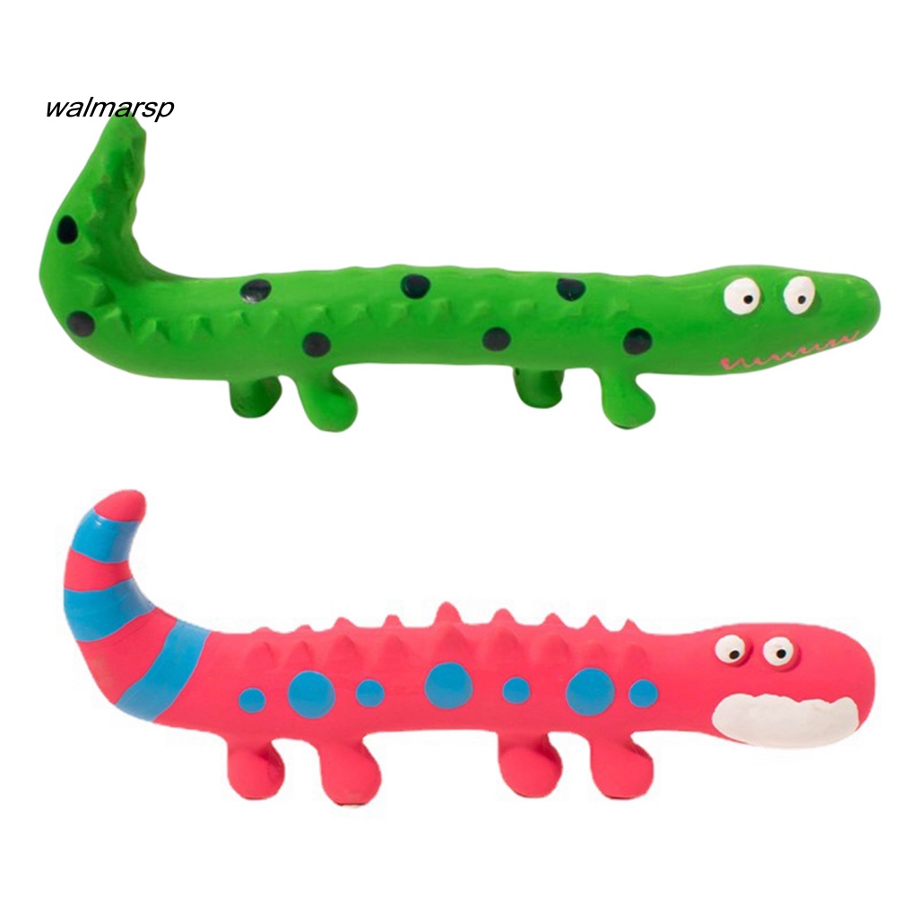 Đồ Chơi Gặm Hình Thằn Lằn Hoạt Hình Có Âm Thanh Vui Nhộn Cho Thú Cưng