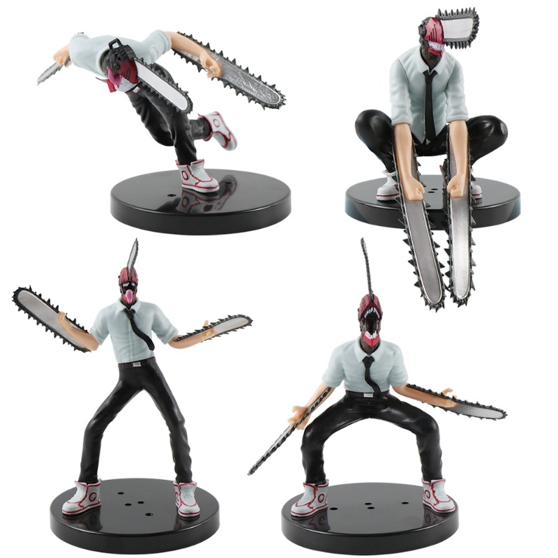 Mô Hình Nhân Vật Chainsaw Man Trang Trí Phòng