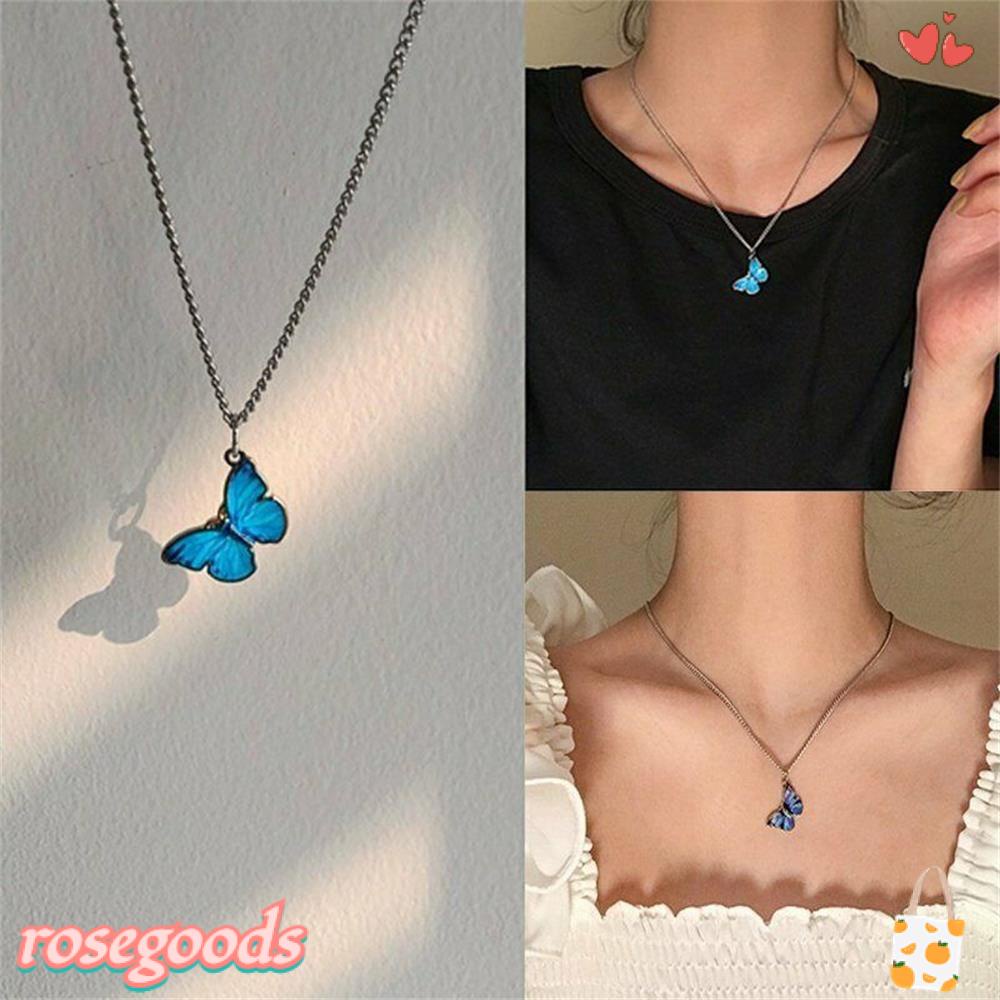 Vòng Cổ Choker Màu Xanh Nước Biển Thời Trang Cho Nữ