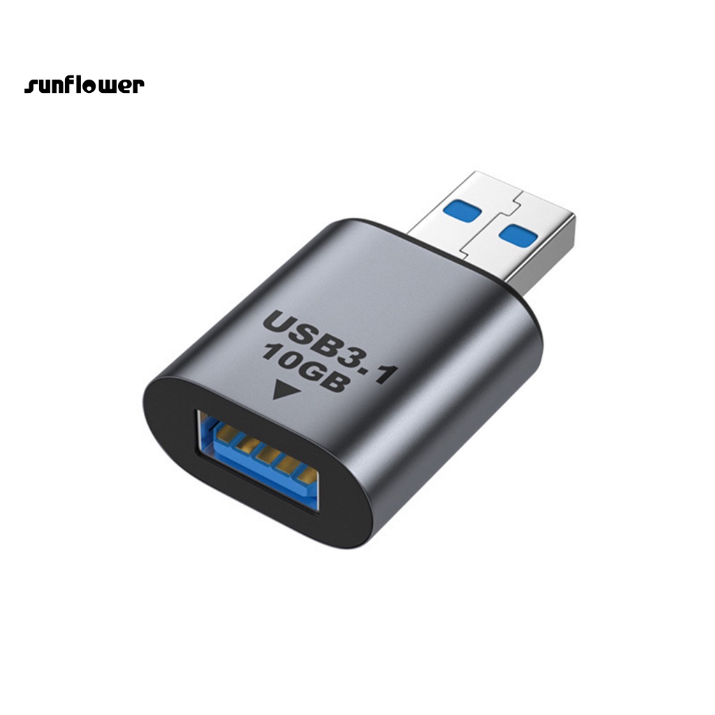 Đầu Chuyển Đổi USB3.1 Male Sang USB3.1 Female 10Gbps Bằng Nhôm Cho Điện Thoại Di Động