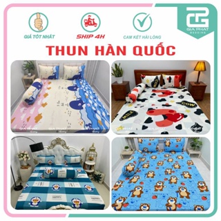 Ga Giường, drap lẻ Thun Lạnh Hàn Quốc mẫu hoạt hình được chọn mẫu  Giá