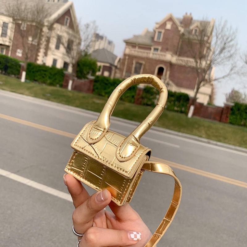 Túi Đeo Chéo Mini Hình Vuông Thời Trang Dành Cho Nữ