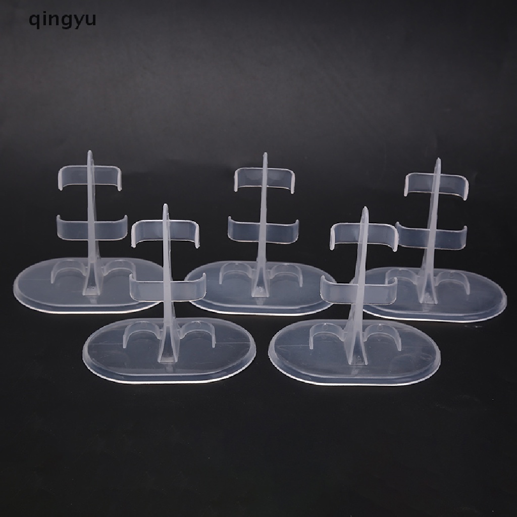 Bộ 5 Chân Đứng Trưng Bày Búp Bê Bằng Nhựa Trong Suốt