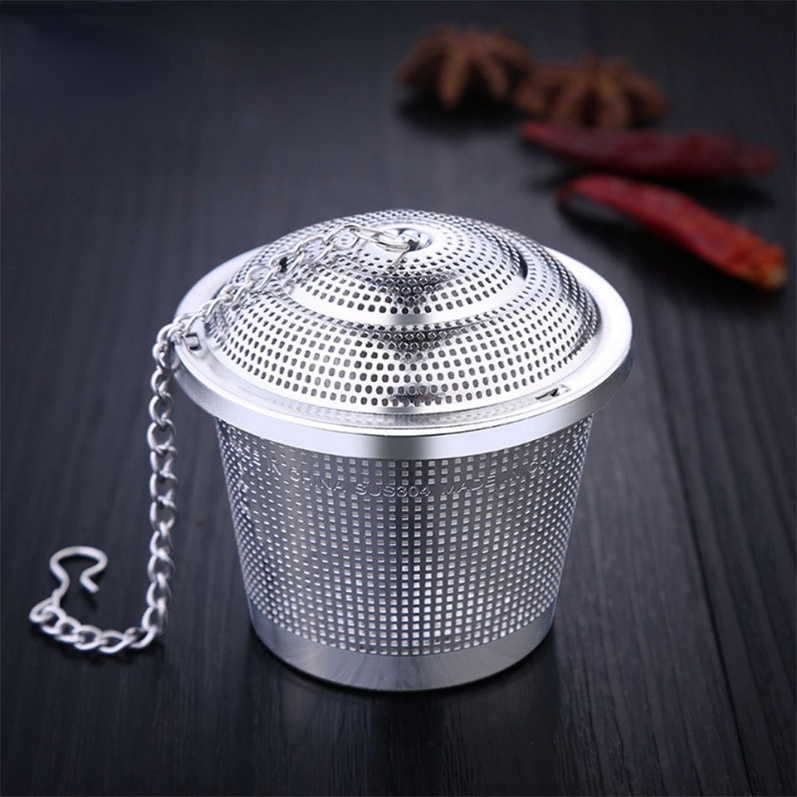 Dụng Cụ Lọc Trà Bằng Thép Không Gỉ 304 Cao Cấp Tiện Lợi Dễ Sử Dụng