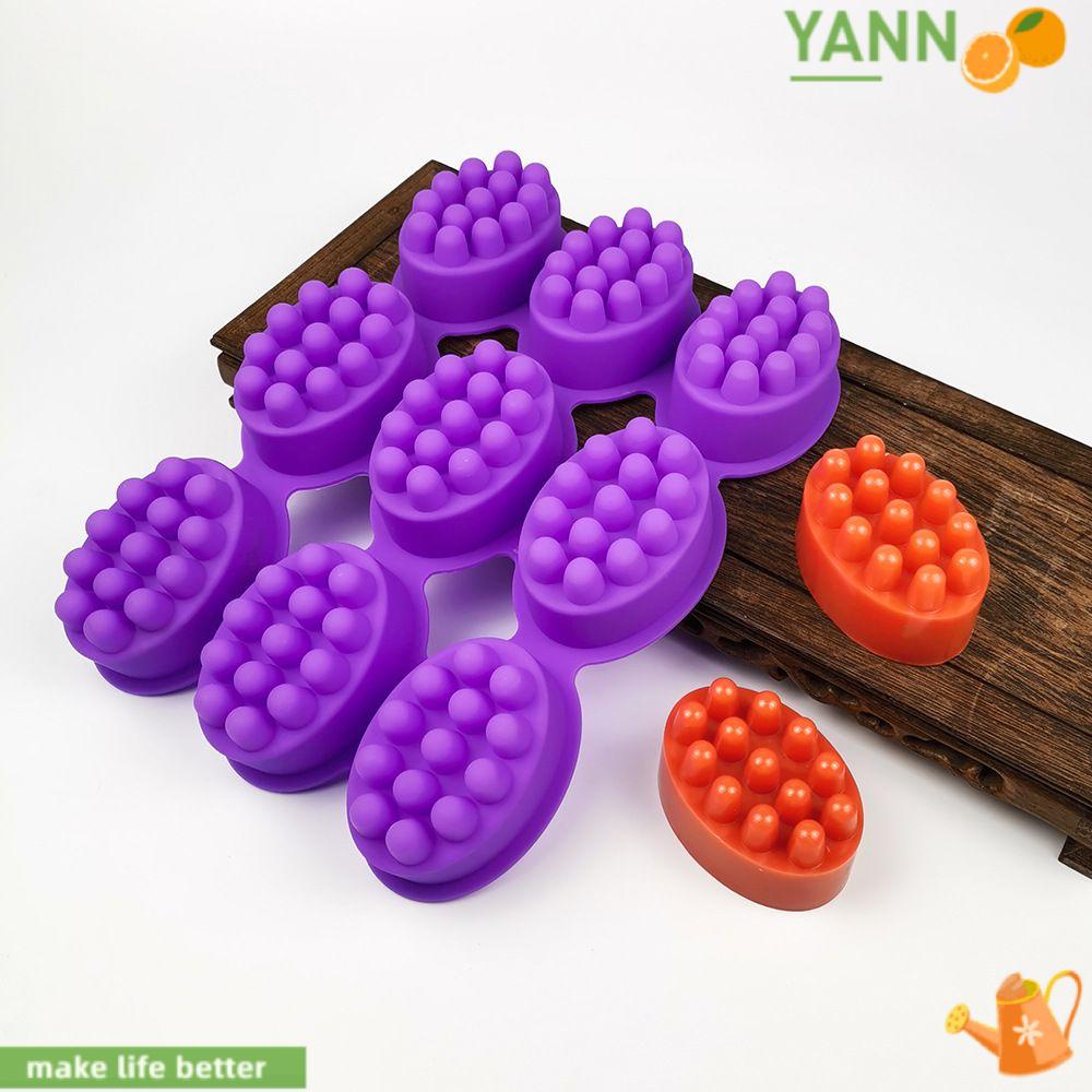 Khuôn Silicone Hình Oval Làm Xà Phòng / Tinh Dầu Handmade 1