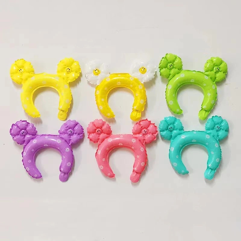 Băng Đô Cài Tóc Hình Bông Hoa Cúc Hoạt Hình Dễ Thương Cho Bé