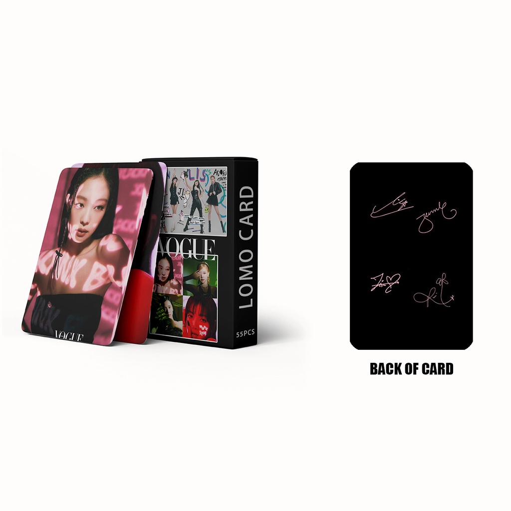 Hộp 55 Ảnh Thẻ Lomo Nhóm Nhạc BLACKPINK