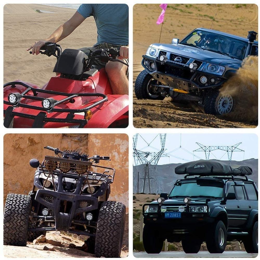 .Đèn Pha LED Siêu Sáng Chuyên Dụng Cho Xe Đạp / Xe Máy