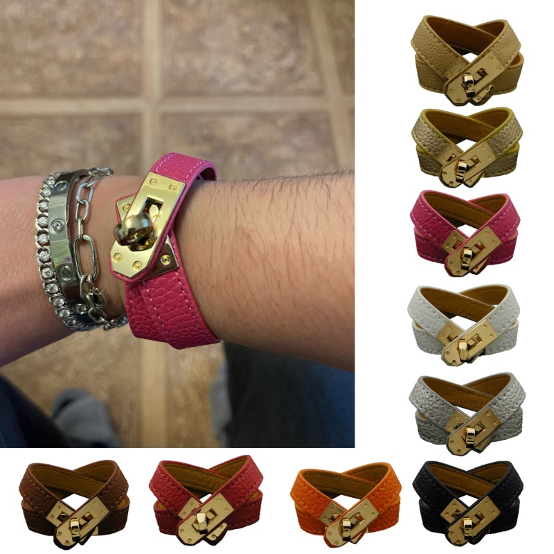 Vòng Tay Da Nhiều Lớp Phong Cách Cổ Điển Cho Nam Và Nữ