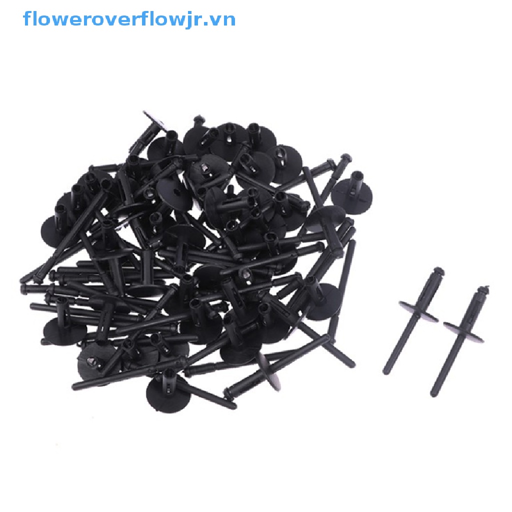 10 / 20 / 40 Đinh Tán Bằng Nhựa Phụ Tùng Cho Xe Ô Tô