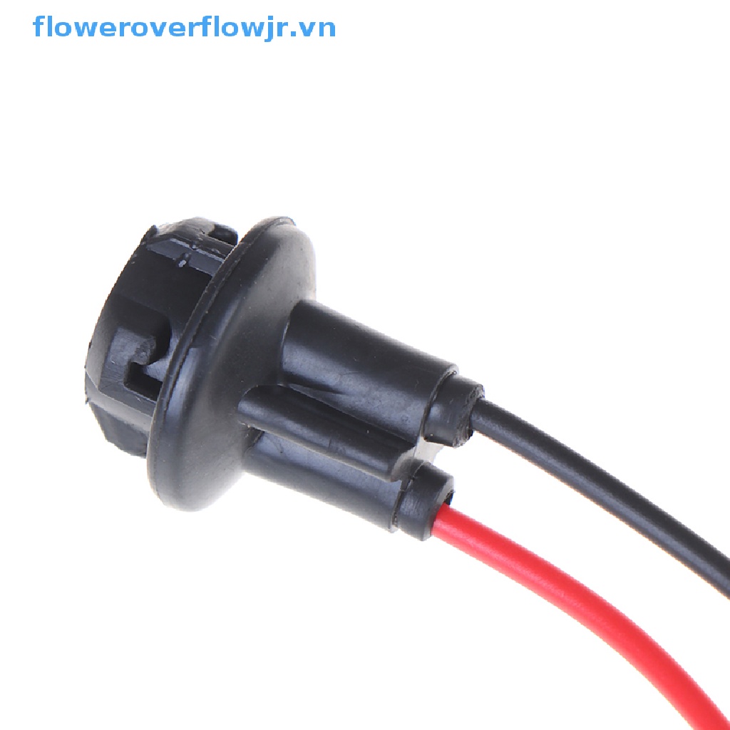 2 Chuôi Bóng Đèn T10 W5W Bằng Cao Su Mềm Cho Xe Hơi