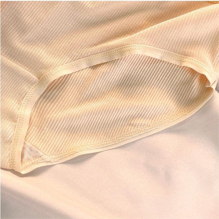 Quần Lót Cotton Lưng Vừa Kháng Khuẩn Thoáng Khí Không Để Lại Dấu Vết Phong Cách Hàn Quốc Cho Nữ Sinh M-XL