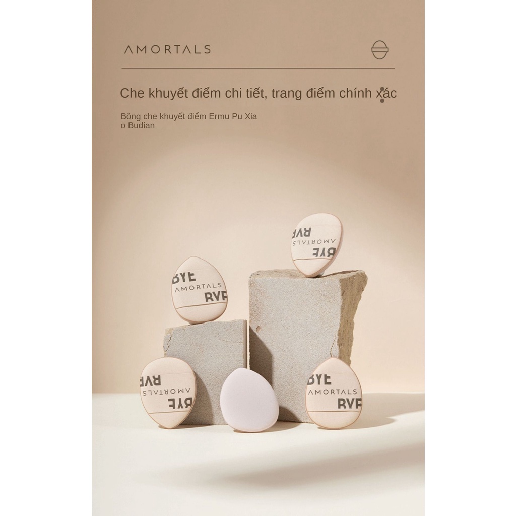 AMORTALS  Đệm Ngón Tay mini Hình Chùm Nho Che Khuyết Điểm Không Lỏng