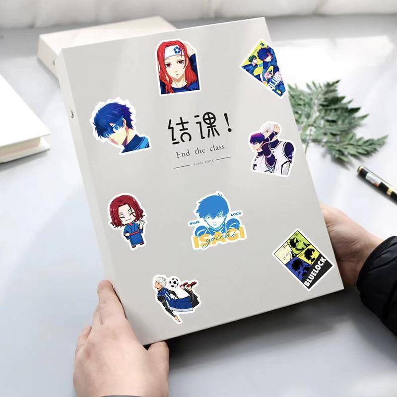 Bộ 50 Nhãn Dán Anime Isagi Yoichi Bachira Chigiri Chống Thấm Nước Trang Trí Ba Lô / Điện Thoại / Máy Tính