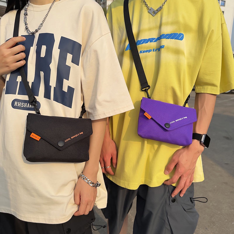 Túi Đeo Chéo Mini Đựng Điện Thoại Phong Cách Thể Thao Đường Phố