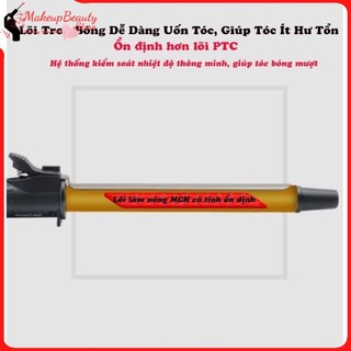 Máy Uốn Tóc Làm Xoăn Tự Động Xoay 360 Độ MS 387 - Nhiệt Độ Điều Chỉnh, Phi 28/32mm, Dây Chống Rối