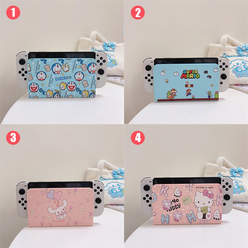 Mới Dock Sạc Hello Kitty Dễ Thương Cho Máy Chơi Game Nintendo Switch V2 V1 OLED NS 2023