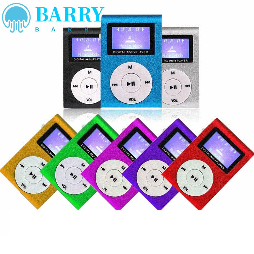Máy Nghe Nhạc Mp3 Nhỏ Gọn Có Tai Nghe Và Màn Hình
