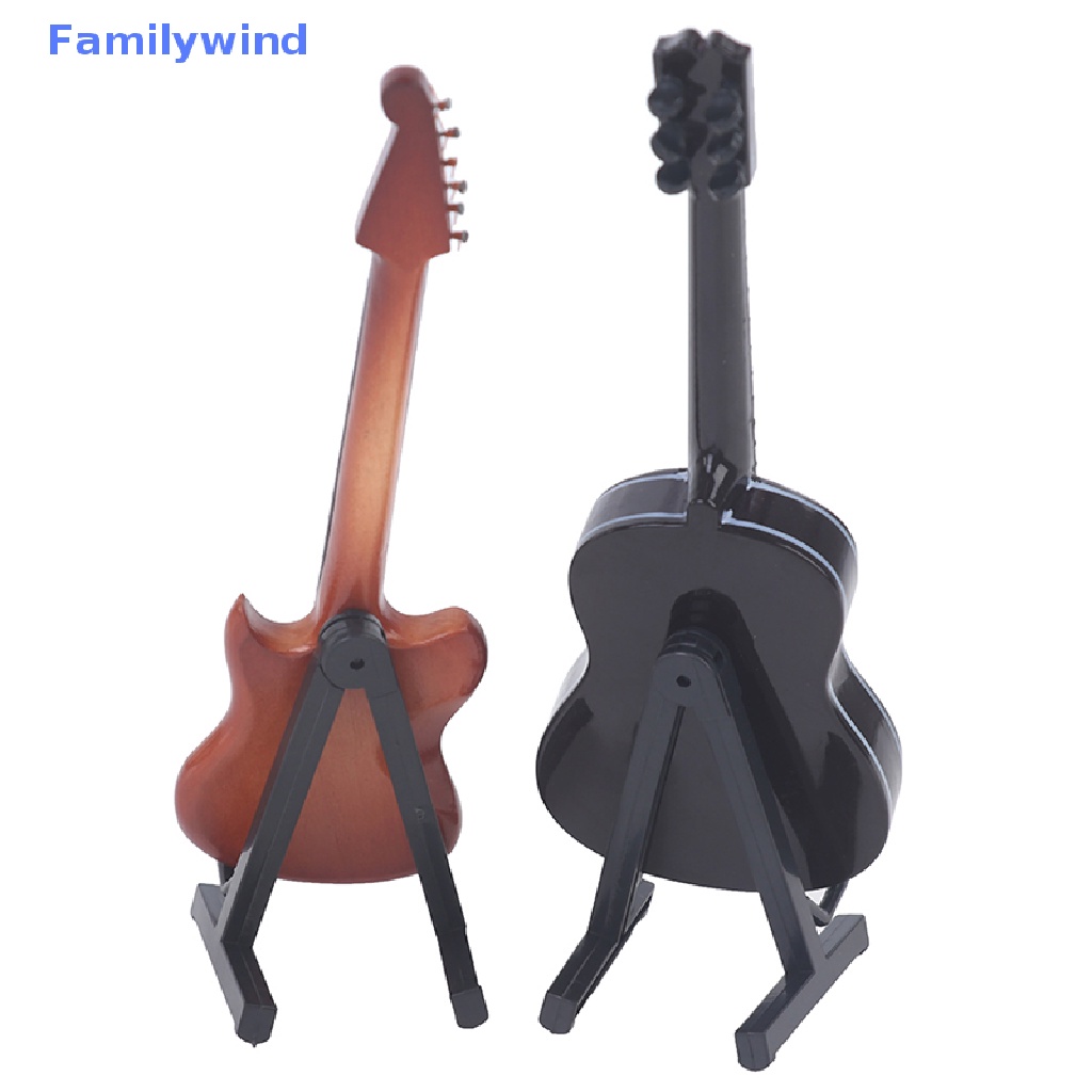 Đồ Chơi Đàn Ghita Kèm Giá Đỡ Cho Búp Bê Tỉ Lệ 1 / 6