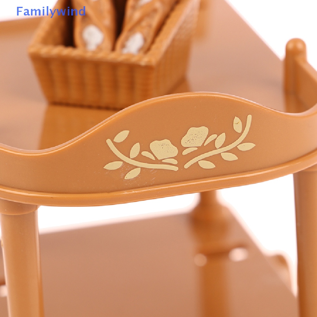 Mô Hình Giỏ Bánh Mì Trang Trí Nhà Búp Bê