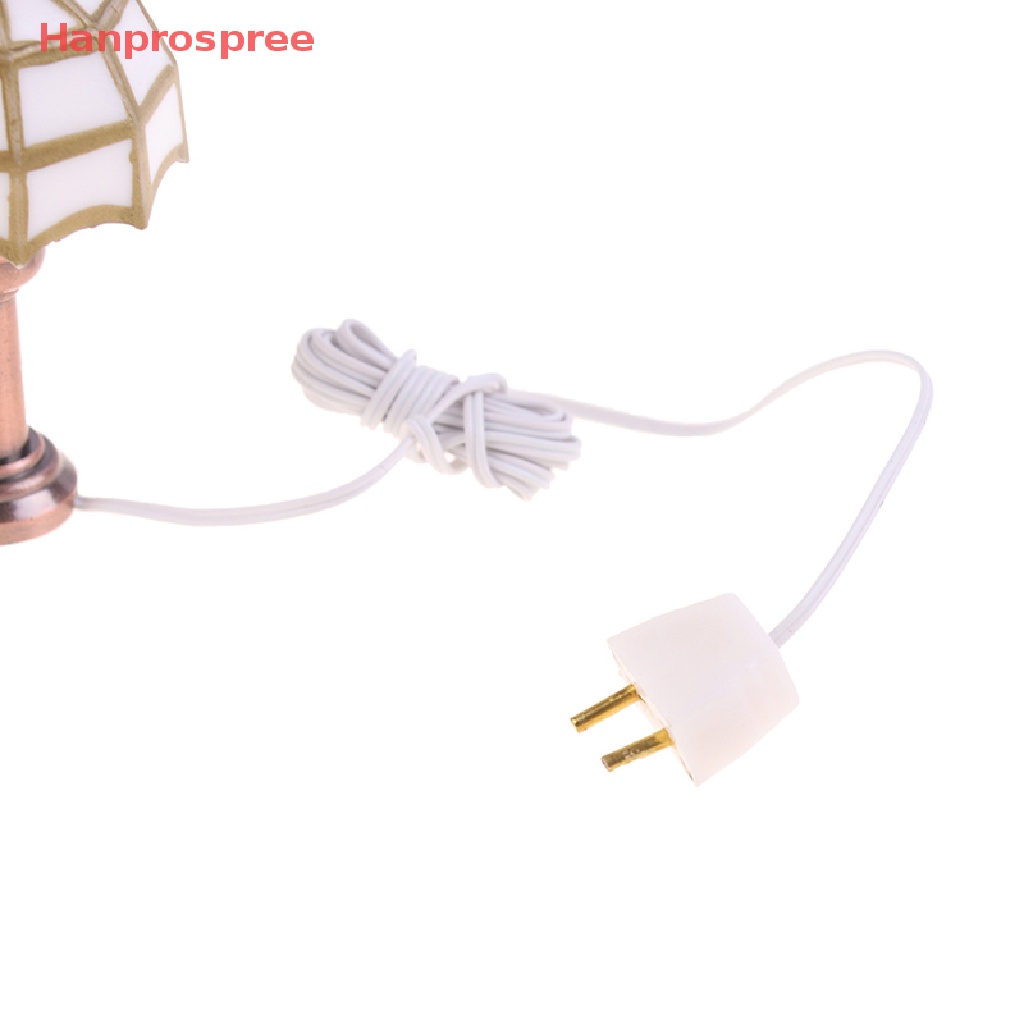 Mô Hình Đèn Bàn Mini 12V 1: 12 Dùng Để Trang Trí Nhà Búp Bê